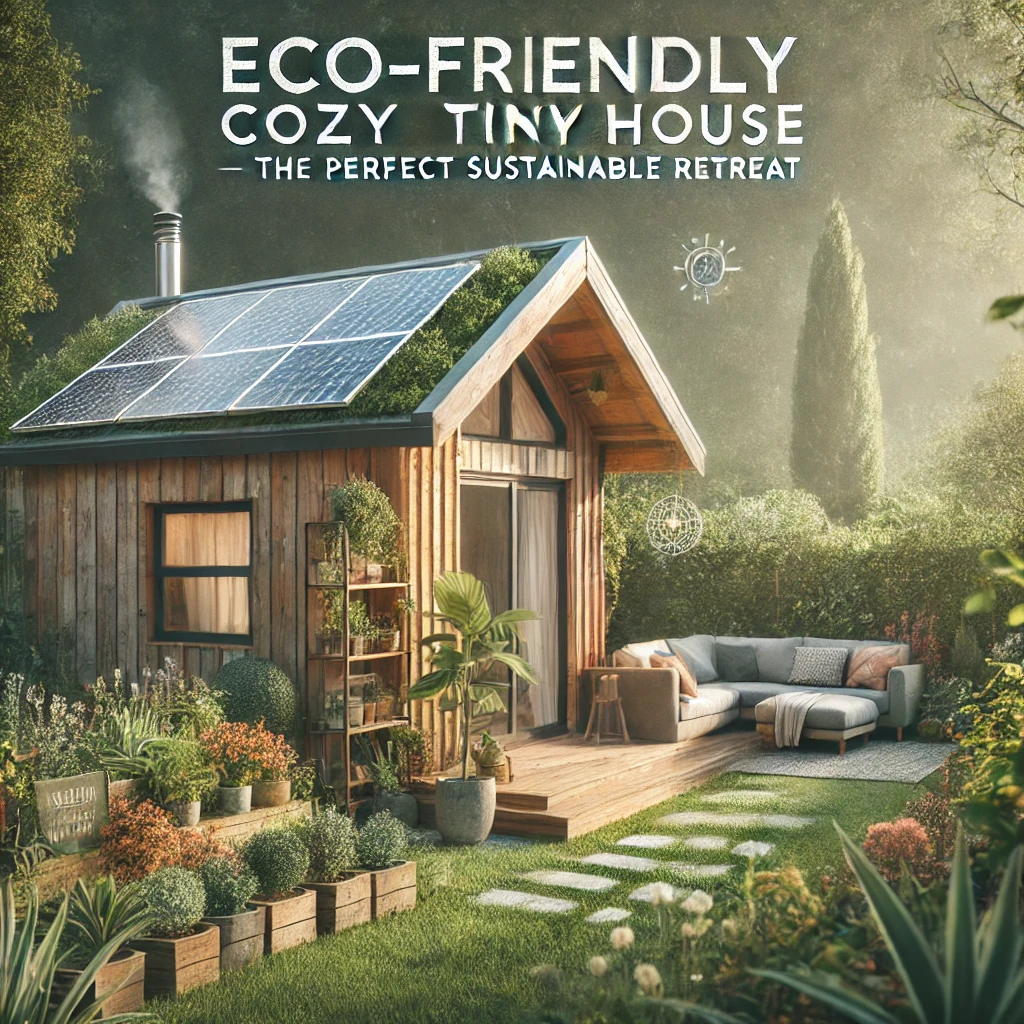 Eco-Friendly Cozy Tiny House: The Perfect Sustainable Retreat